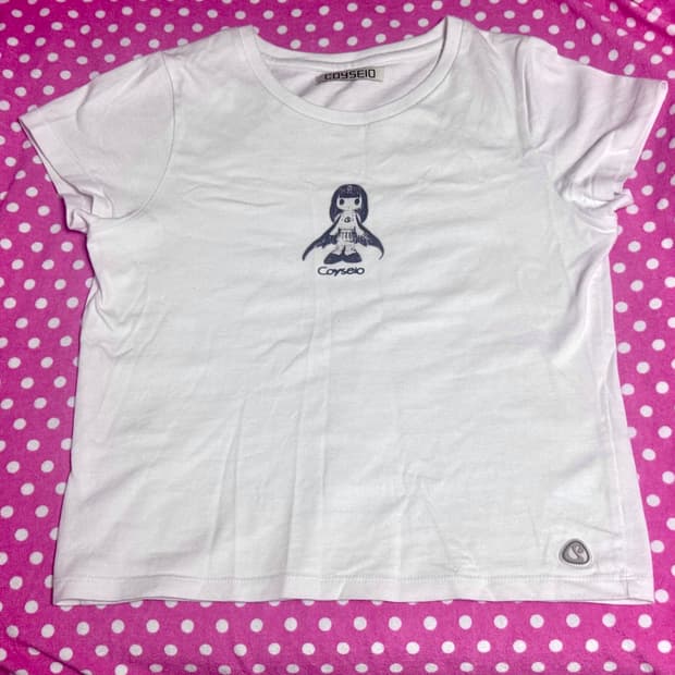 코이세이오 레그나 캐릭터 반팔 화이트