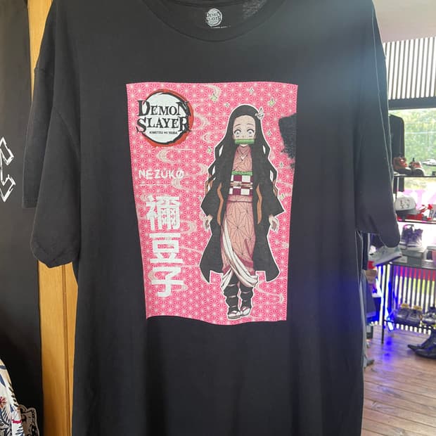 귀멸의칼날 네즈코 오피셜 굿즈 티셔츠 XL size