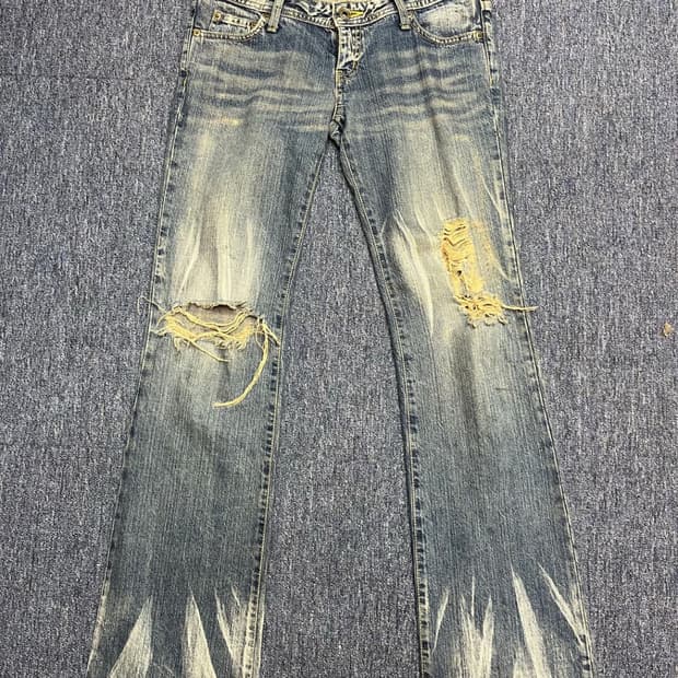 Lowrise y2k snatch jeans 로우라이즈 부츠컷