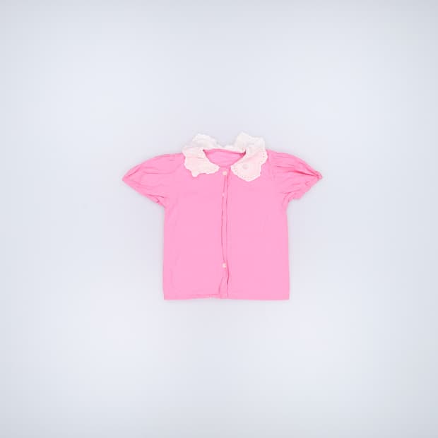 실측확인 빈티지 키즈 반팔셔츠 0409H1