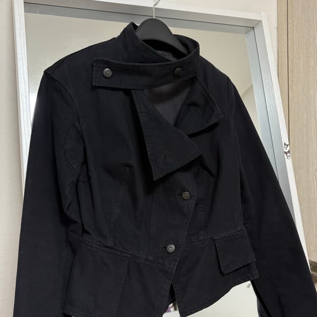 비비안웨스트우드 아글로마니아 사선 코튼 자켓