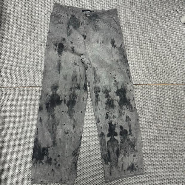 테크플레이버 플레이버리즘 타이다이 팬츠 GREY M사이즈