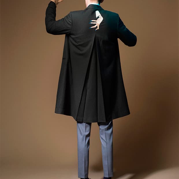 언더커버 15aw 디핸드 코트 (95~100)