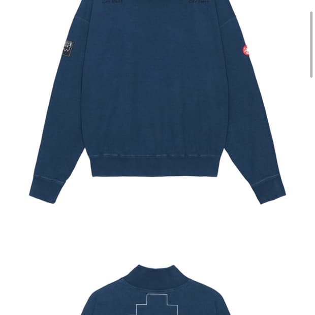 카브엠트 오버다이 PQ 모크넥 네이비 L