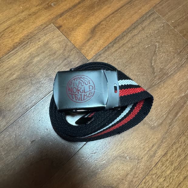 00s stussy 웹벨트