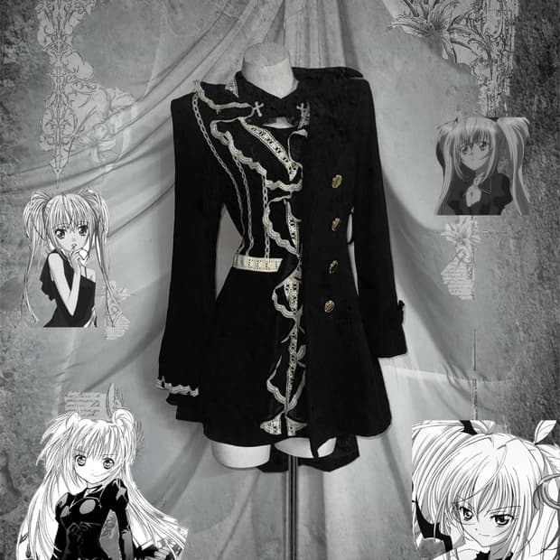 세실맥비 캐캐체 세라깔 고스고딕 십자가 코디세트 