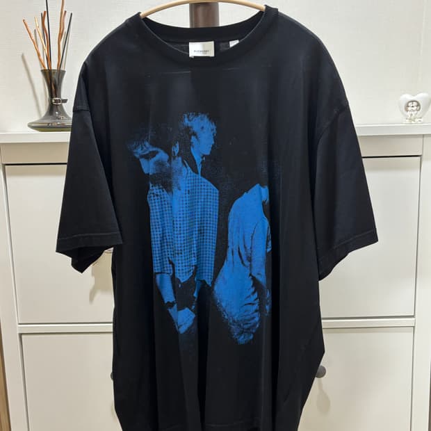 버버리 프린팅 티셔츠