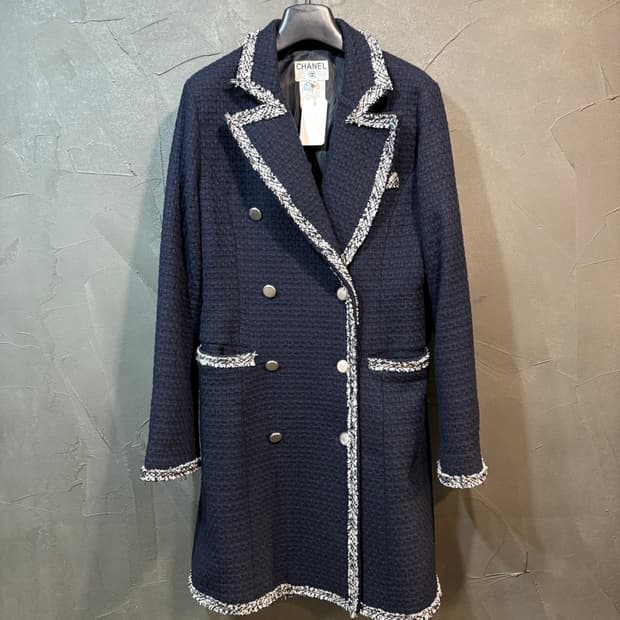 [4] CHANLE 샤넬 트위드 코트