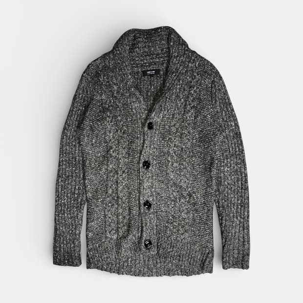 COMME CA ISM Shawl Collar Knit Cardigan