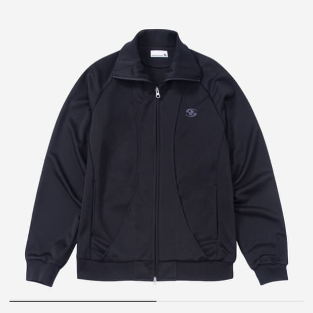 (새상품) 산산기어 트랙 자켓 블랙 1사이즈