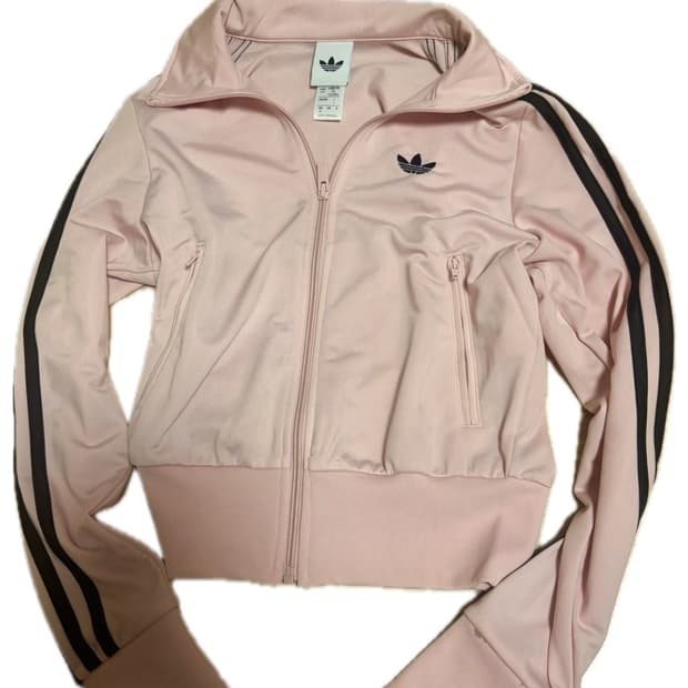 아디다스 파이어버드 트랙탑 핑크 xs