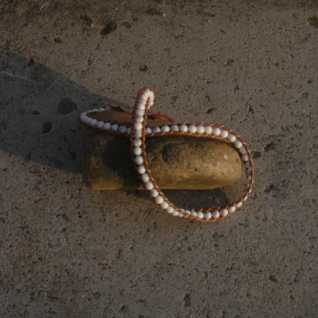 Vintage Double Tour Beaded Bracelet