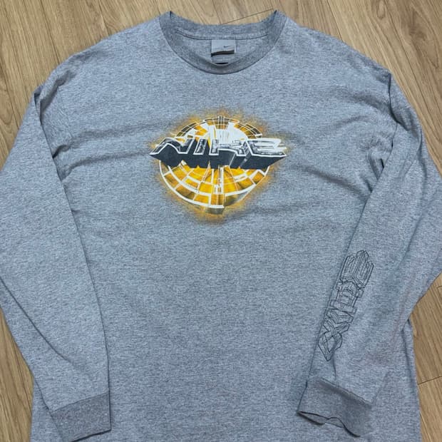 90s old nike 롱슬리브 L usa