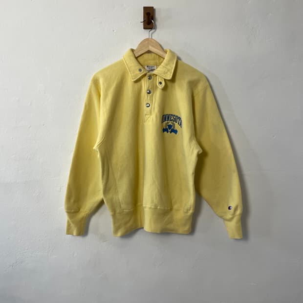 챔피온 카라 맨투맨 