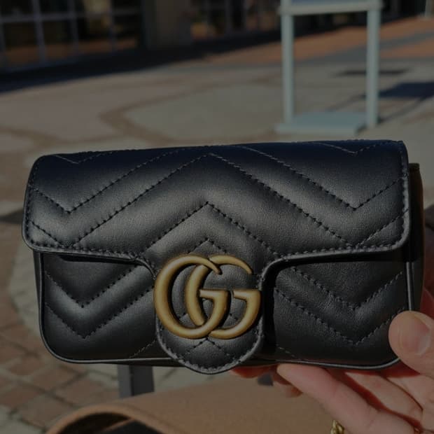 구찌 마몽미니백 마틀라세