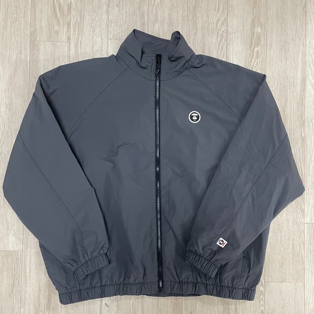 에이프 Aape 바람막이 블랙 라이트 자켓 새제품