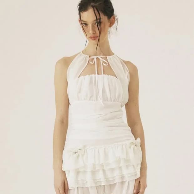 쓰리타임즈 달리아 원피스 M