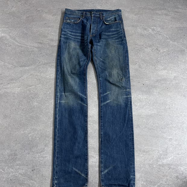 디올 옴므 06ss 19bas 클로마크 데님 팬츠