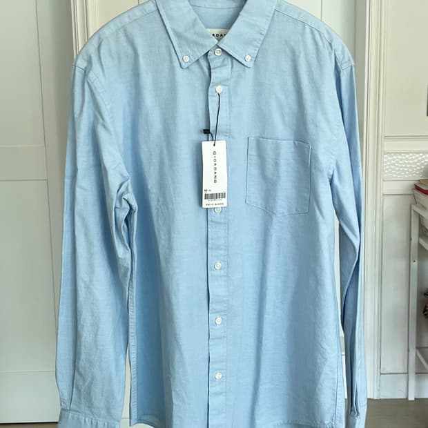 지오다노 옥스포드 셔츠 블루스카이
