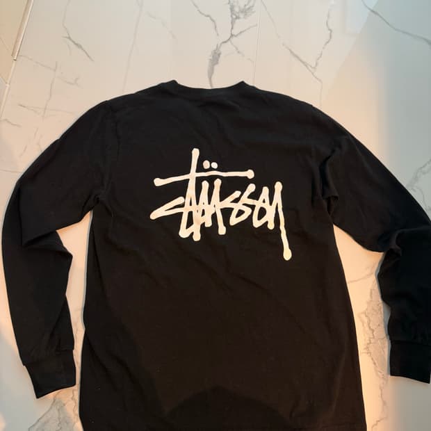 스투시 롱슬리브 s