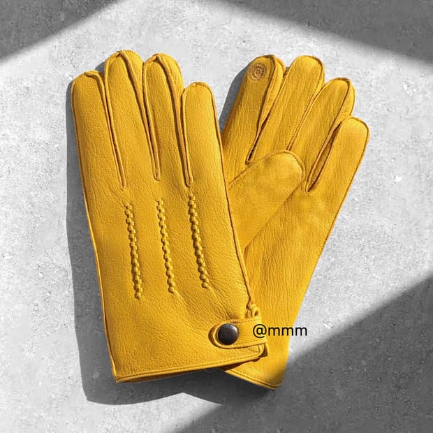 [Premium] 남자 가죽 장갑 2컬러