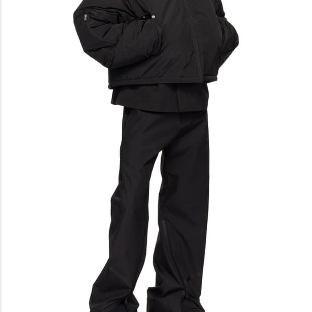 Heliot Emil black puffer jacket