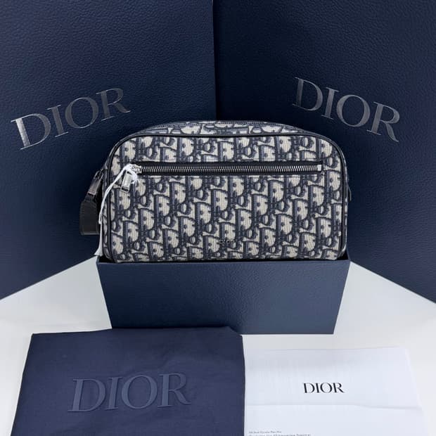 [미사용/선물가능] 26SS 디올 오블리크 돕키트 도프키트 파우치백