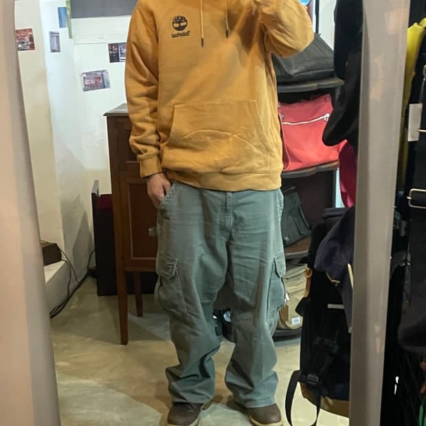 팀버랜드 된장 후드 L