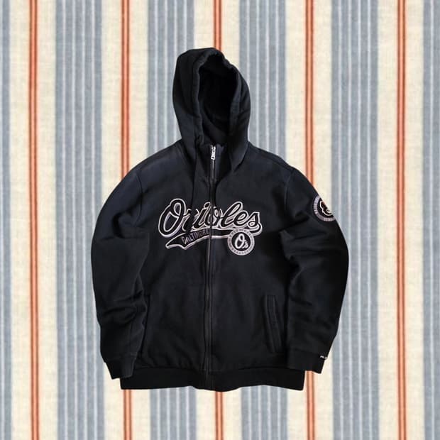 MLB 기모 후드집업