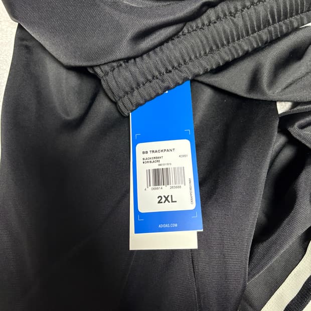 아디다스 bb트랙팬츠 2xl 새상품