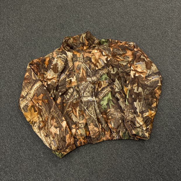 XL) Mad Dog 리얼트리 집업 자켓 바람막이