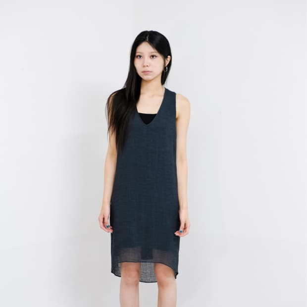 Helmut Lang Scoop Neck Dress