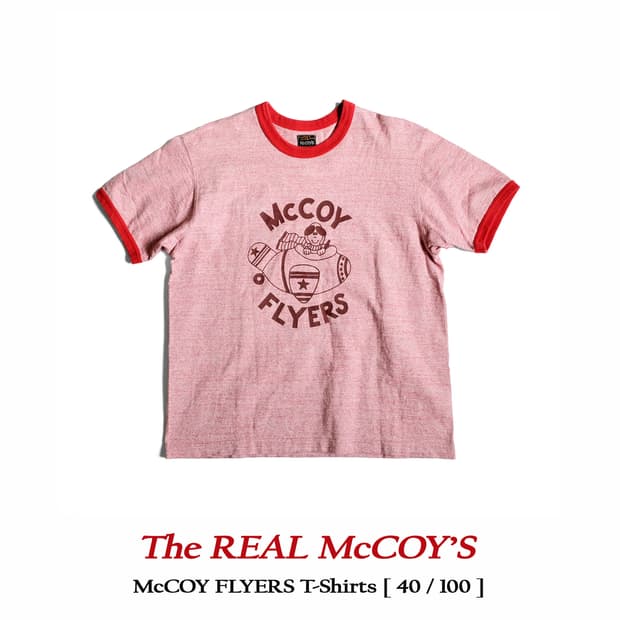 리얼맥코이 링거티셔츠 40(100)사이즈 mccoy
