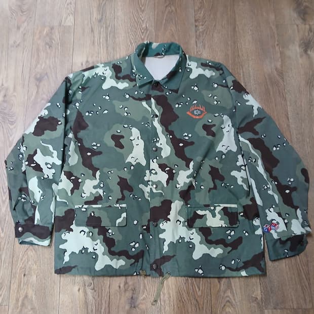 인크레더블 레코드 카모 코치자켓