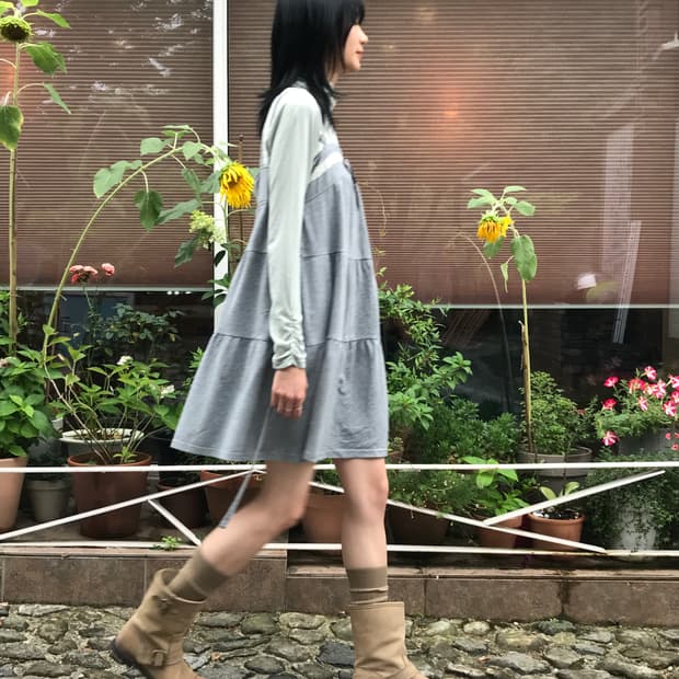 일본빈티지 모리 레이어드 원피스
