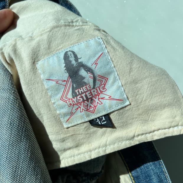 히스테릭글래머 스터드 데님