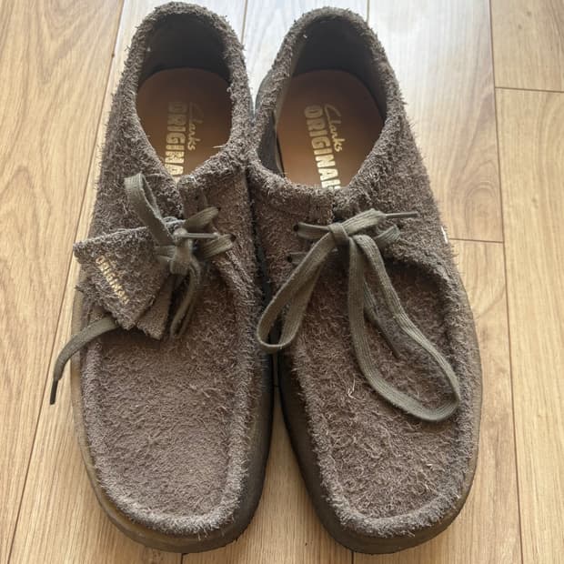 클락스 왈라비 컵 페일 카키 260