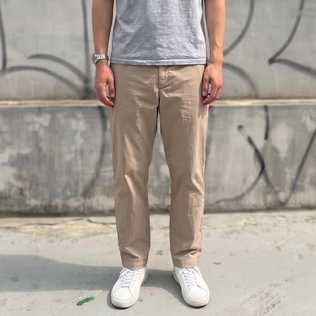 52/ 질샌더 나일론 클래식 팬츠