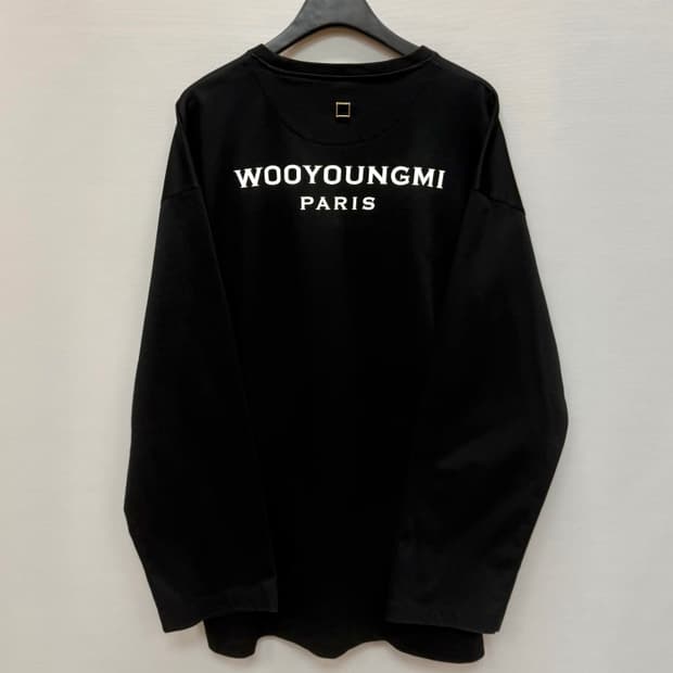 우영미 백로고 롱슬리브 (110) 