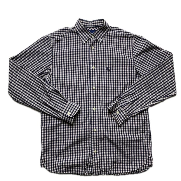 프레드페리 fred perry 체크무늬 셔츠 중고 구제 빈티지