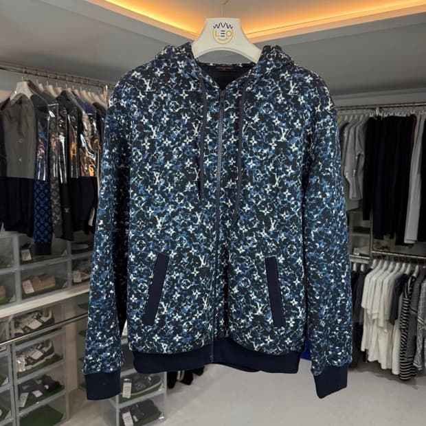 [리오브] 루이비통 모노그램 집스루 코튼 후드집업