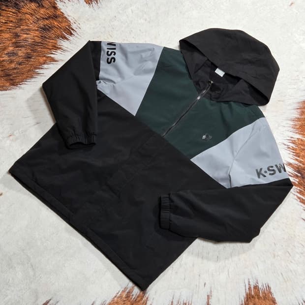 케이스위스 플리스 바람막이 자켓