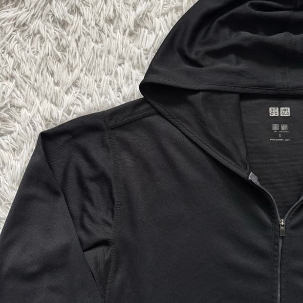 UNIQLO 일본빈티지 기능성 후드집업 유니클로 빈티지후드집업 S 85