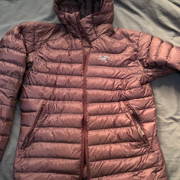 아크테릭스 세륨 버건디 m