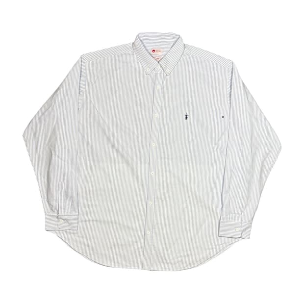 Beams 빔즈 야부사메 스트라이프 셔츠