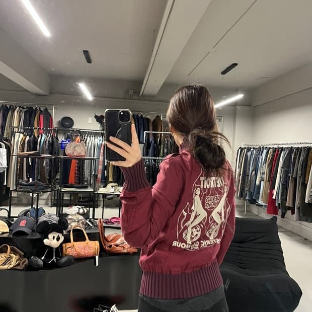 HYSTERIC GLAMOUR detroit nylon blouson w