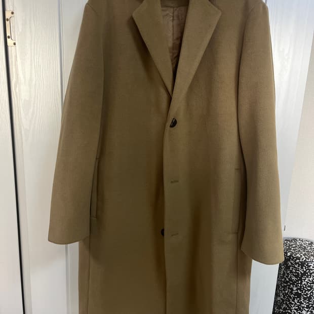  24/7 캐시미어 울혼방 싱글 코트