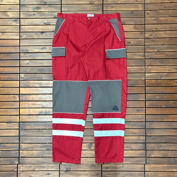 (XL) 카브앰트 파이어맨 레드 팬츠