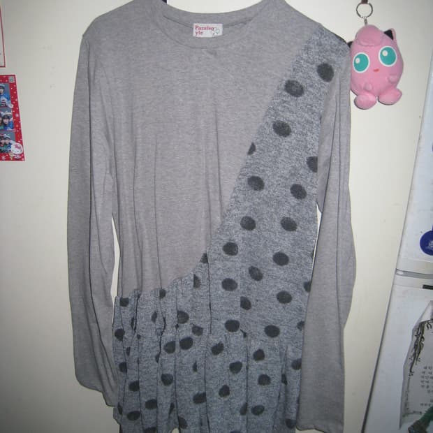 샵피에브레 땡땡이 레이어드 원피스