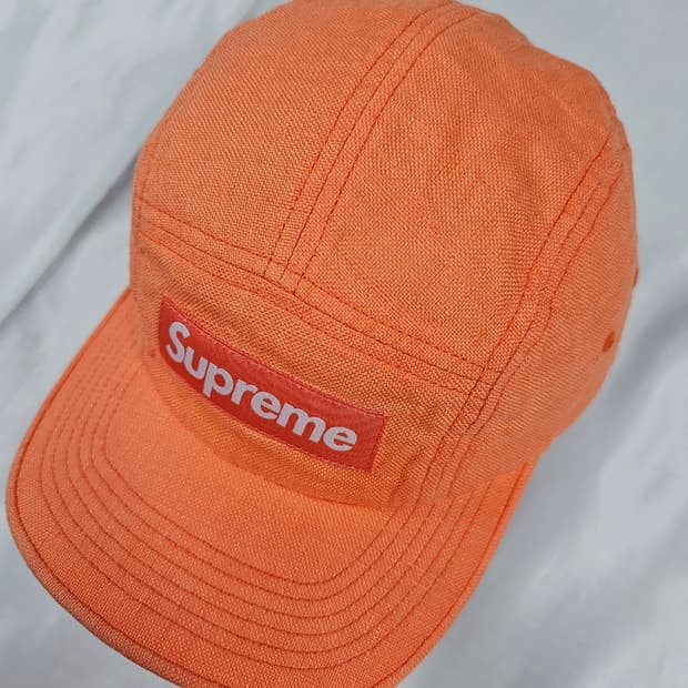 슈프림린넨캠프캡